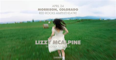 lizzy mcalpine red rocks|Lizzy McAlpine in Morrison at Red Rocks Amphitheatre